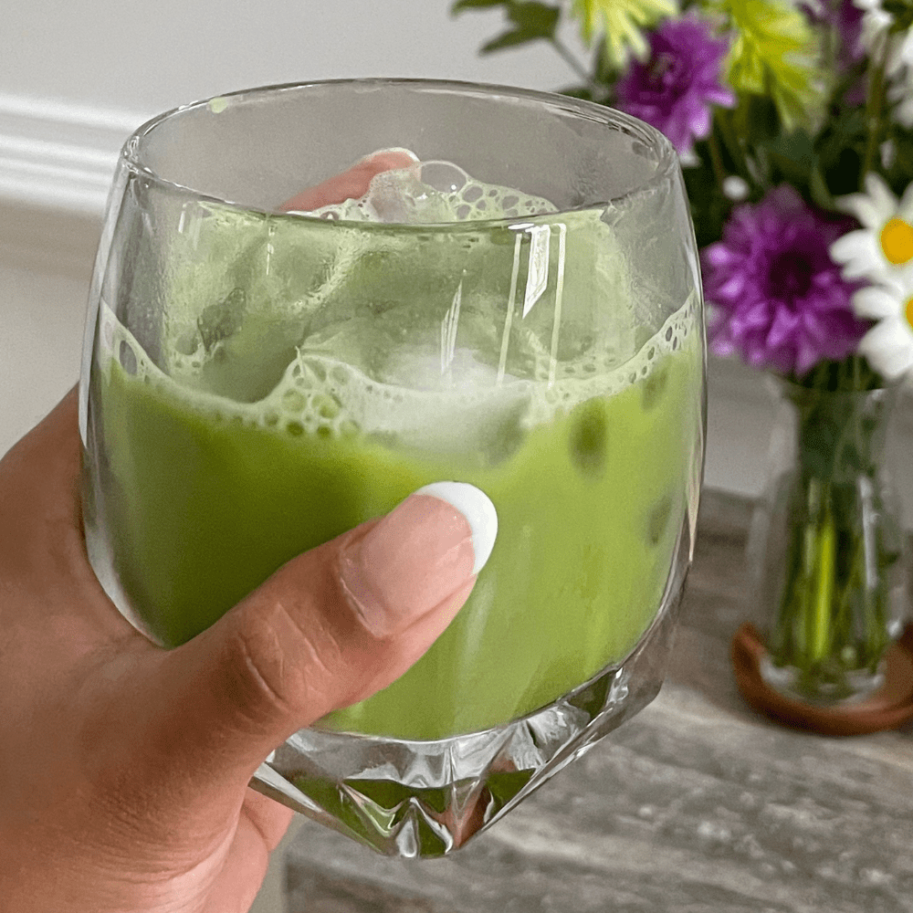 Matcha Almond Milk Honey Recipe