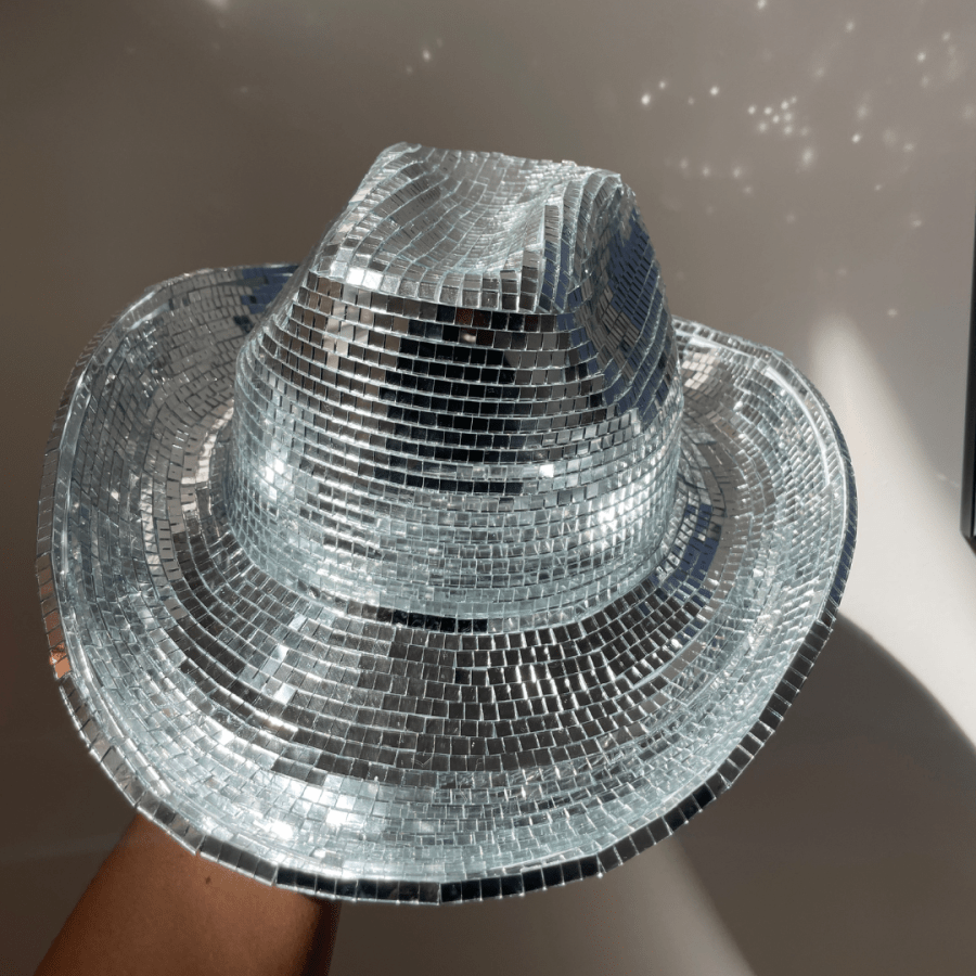 DIY Beyonce’s Renaissance Mirror Ball Hat – Petite Glimmers