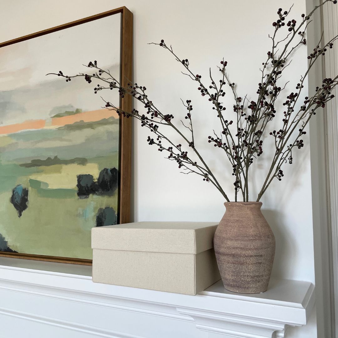 DIY Fabric Covered Storage Box Pottery Barn Dupe