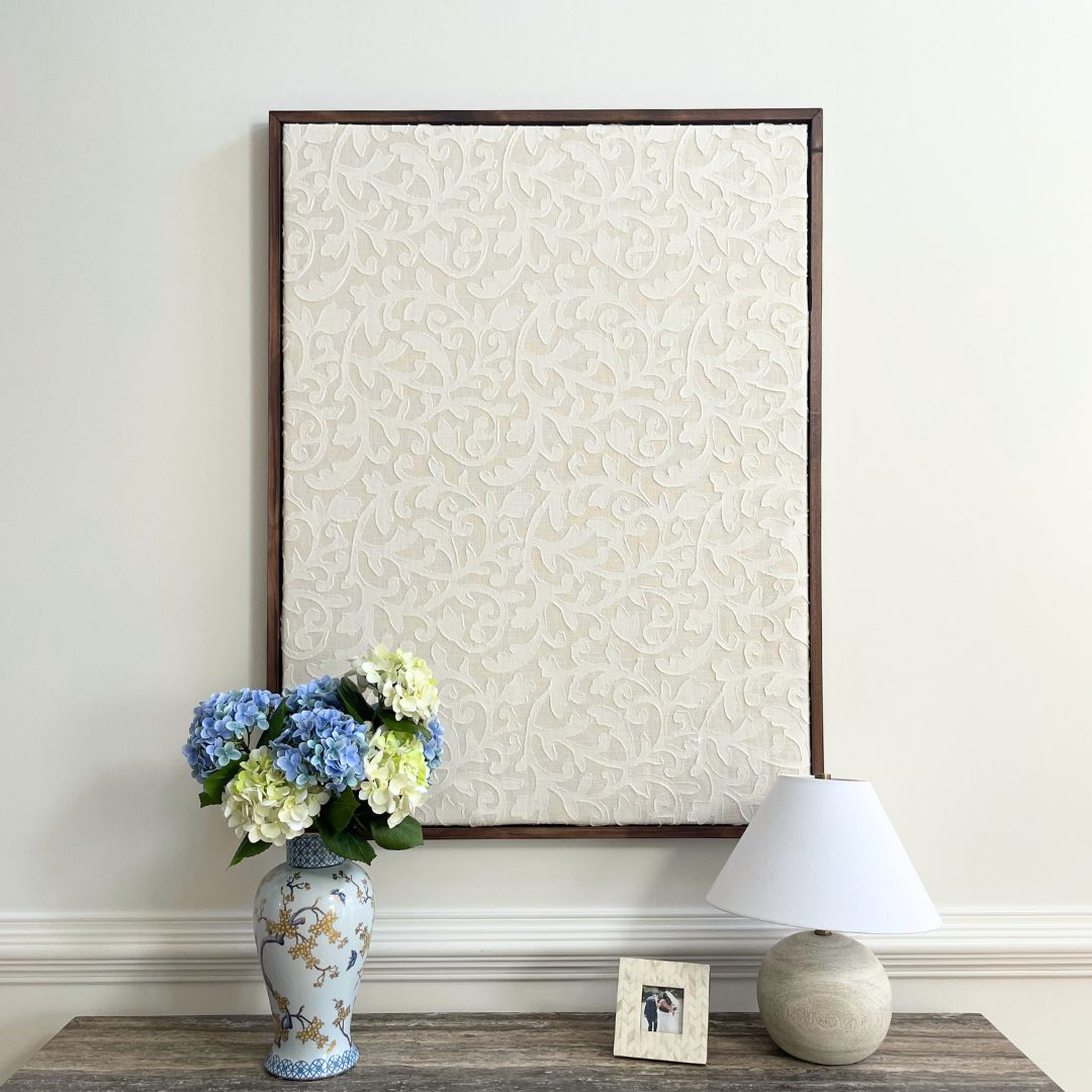 DIY $25 Oversized Floating Frame 36″ by 48″
