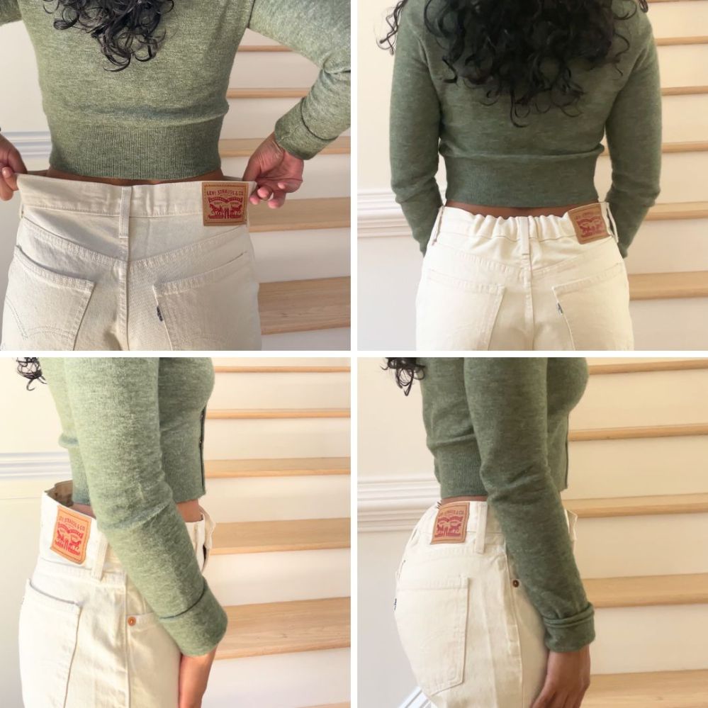 How to Take in the Waist of&nbsp;Jeans