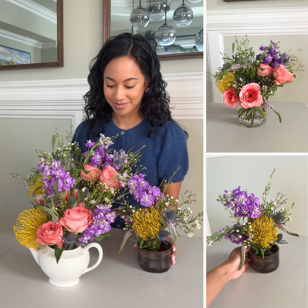 Beginner-Friendly Flower Arrangements Using Trader Joe’s Flowers