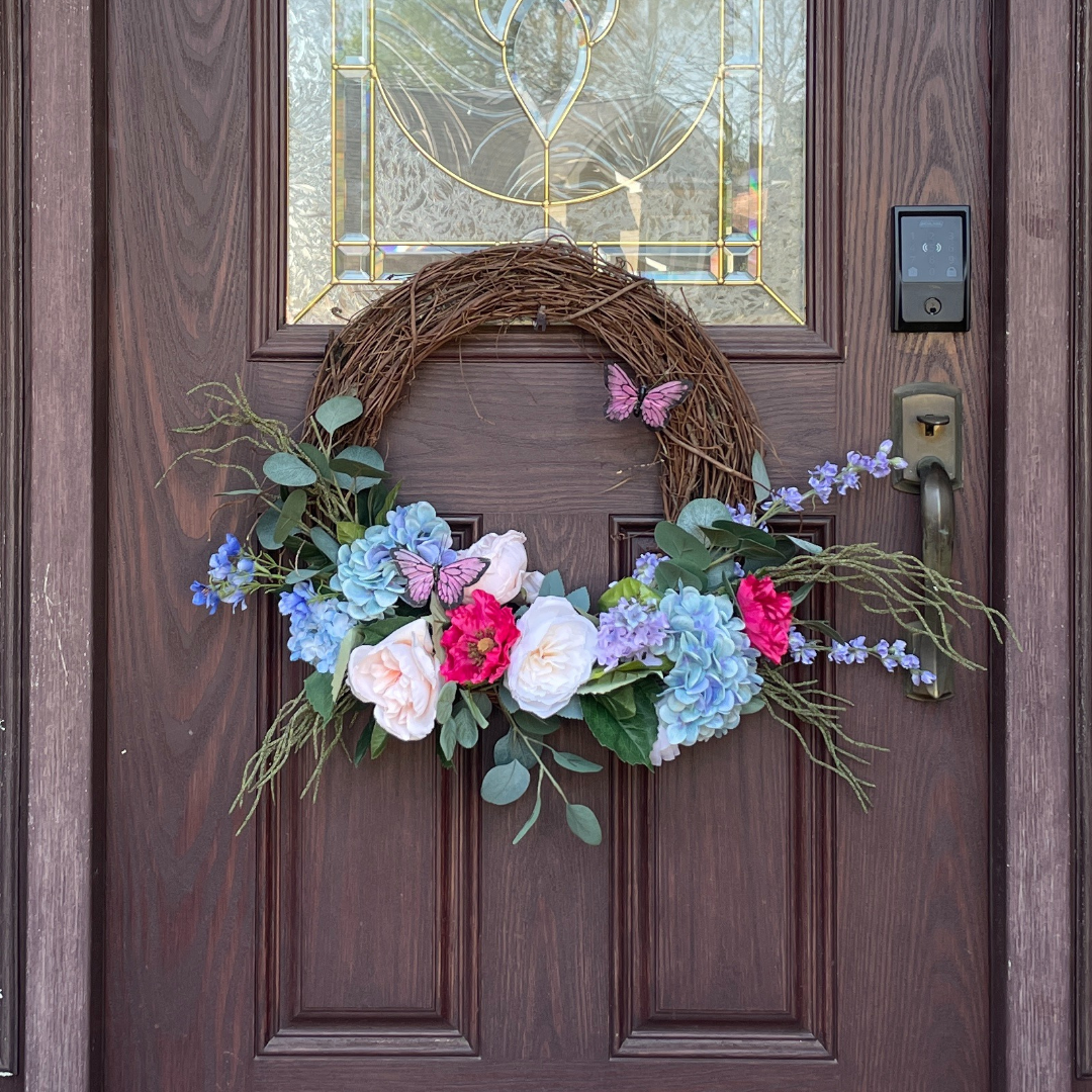 Hosting a Spring Wreath-Making Workshop with Friends